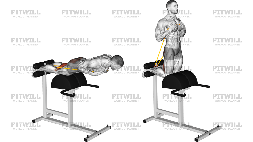 Banded Glute Ham Raise Version 3
