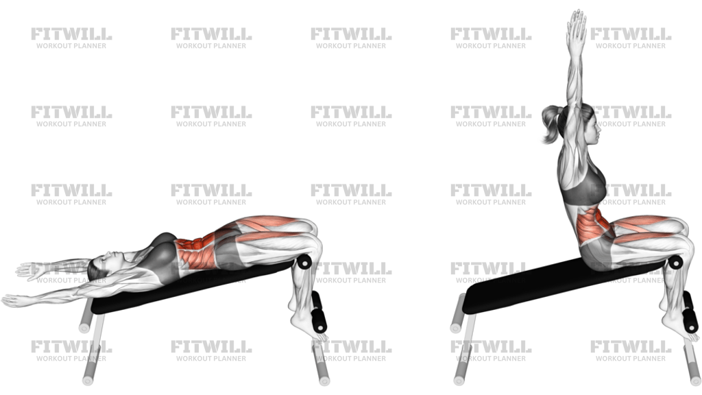Long Lever Decline Sit-Up
