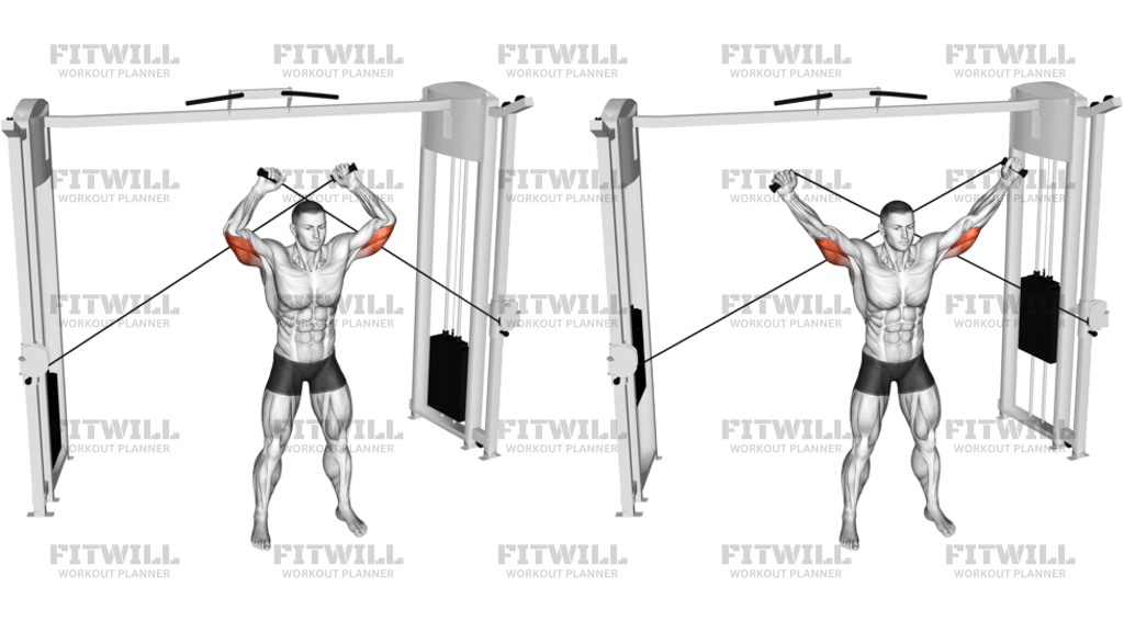 Cable High Triceps Extension
