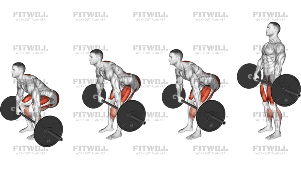 Barbell Pause Deadlift
