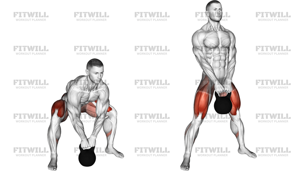 Kettlebell Sumo Squat Version 2