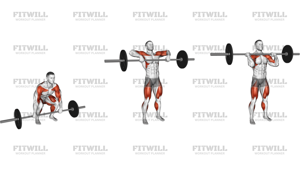 Barbell Muscle Clean