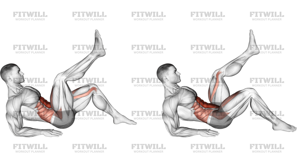 Alternate Toe Tap Leg Lift