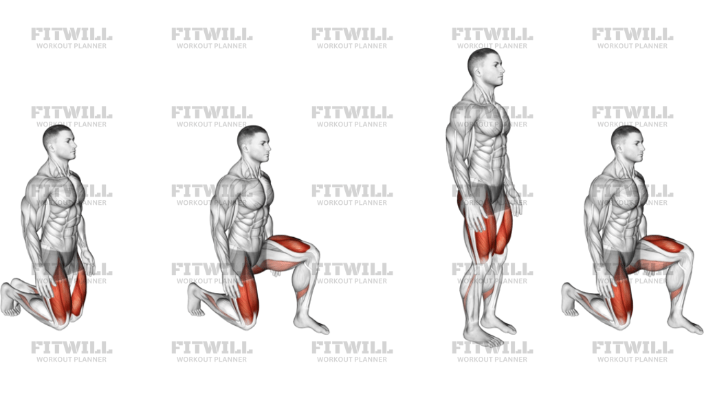 Bodyweight Kneeling Hold To Stand