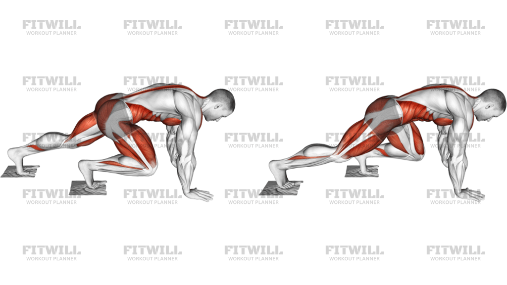 Mountain Climber Slide With Towel