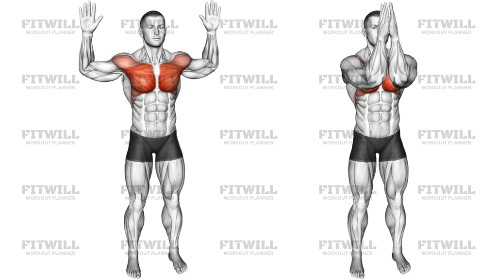 Bodyweight Standing Fly