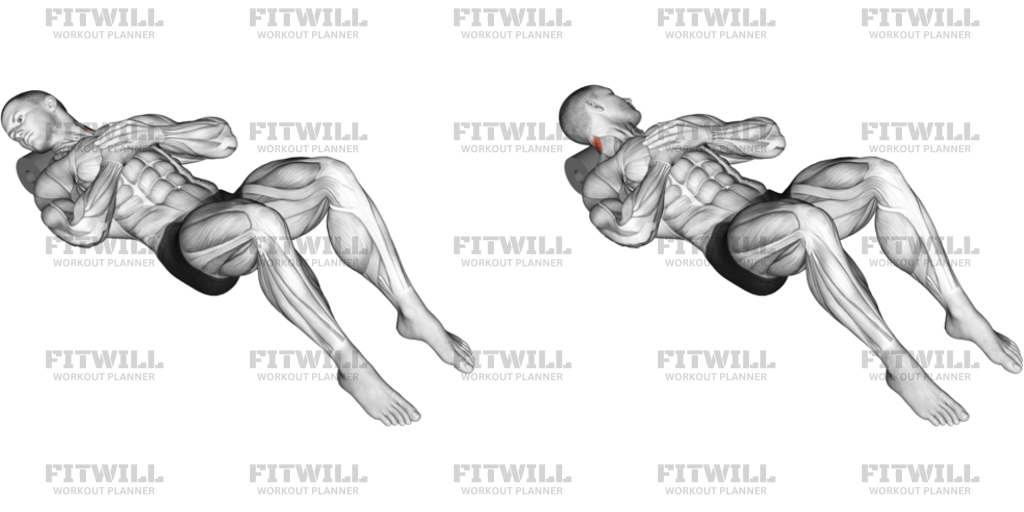 Roll Neck Rotation Lying On Floor: Exercise Guide, Video, Techniques ...