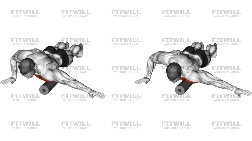 Roll Front Shoulder And Chest Lying On Floor