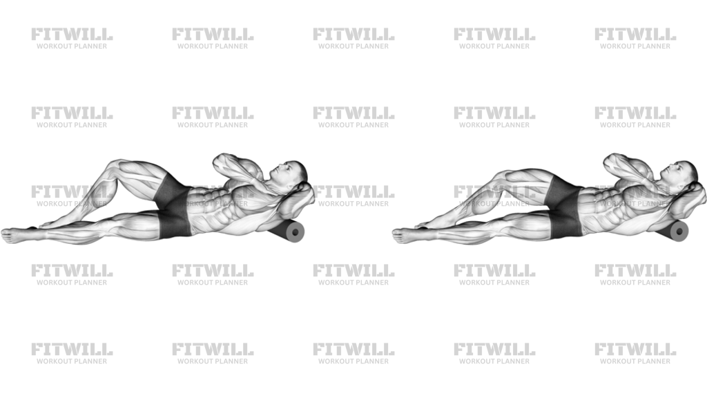 Roll Posterior Shoulder Lying On Floor