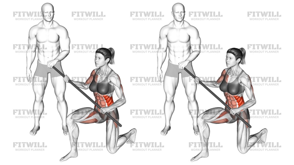Stick Assisted Isometric Core: Exercise Guide, Video, Techniques ...