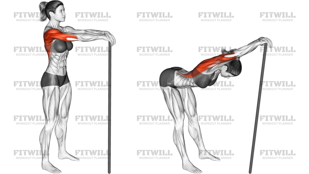 Stick Lat Stretch
