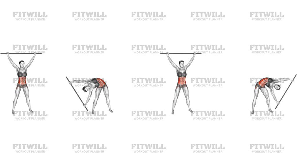 Stick Side Bend Stretch