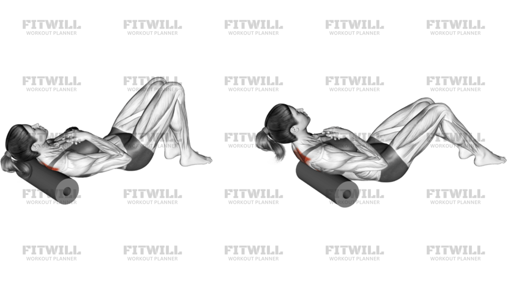Roll Middle Back Lying On Floor