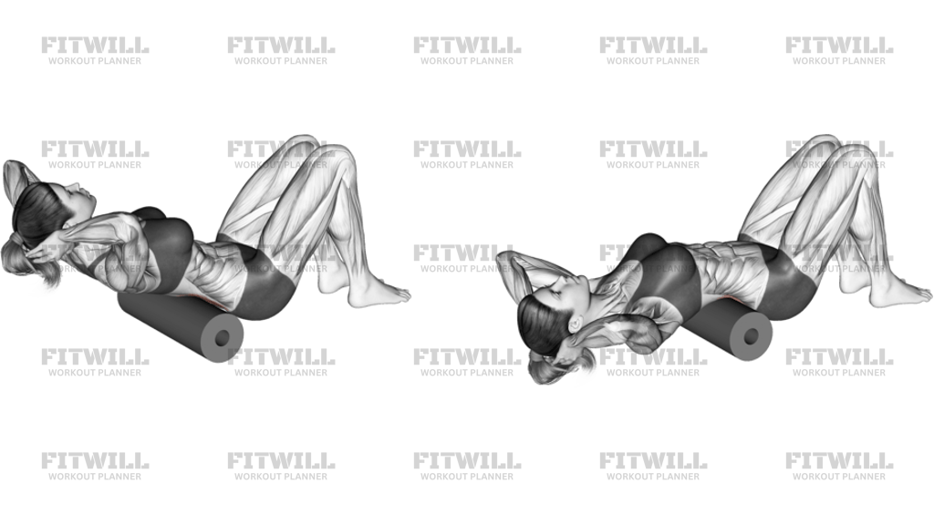Roll Thoracic Spine Lying On Floor