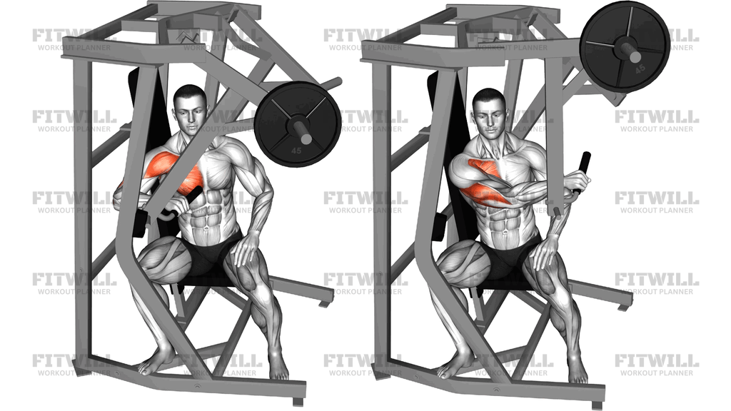 Lever One-Arm Side Chest Press