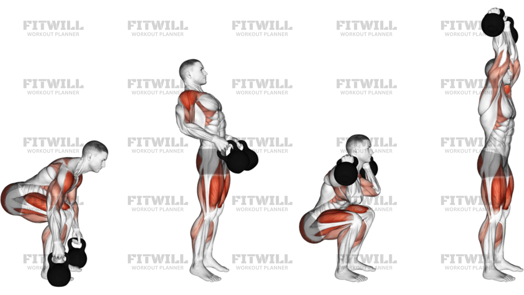 Kettlebell Clean And Press