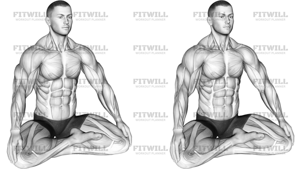 Lotus Pose Breathing