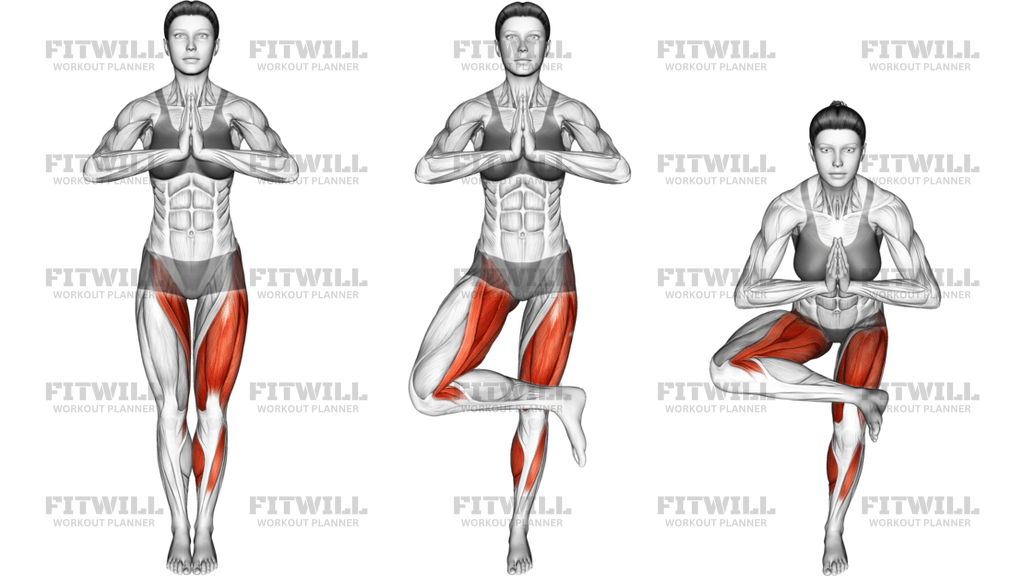 Standing Figure Four Pose