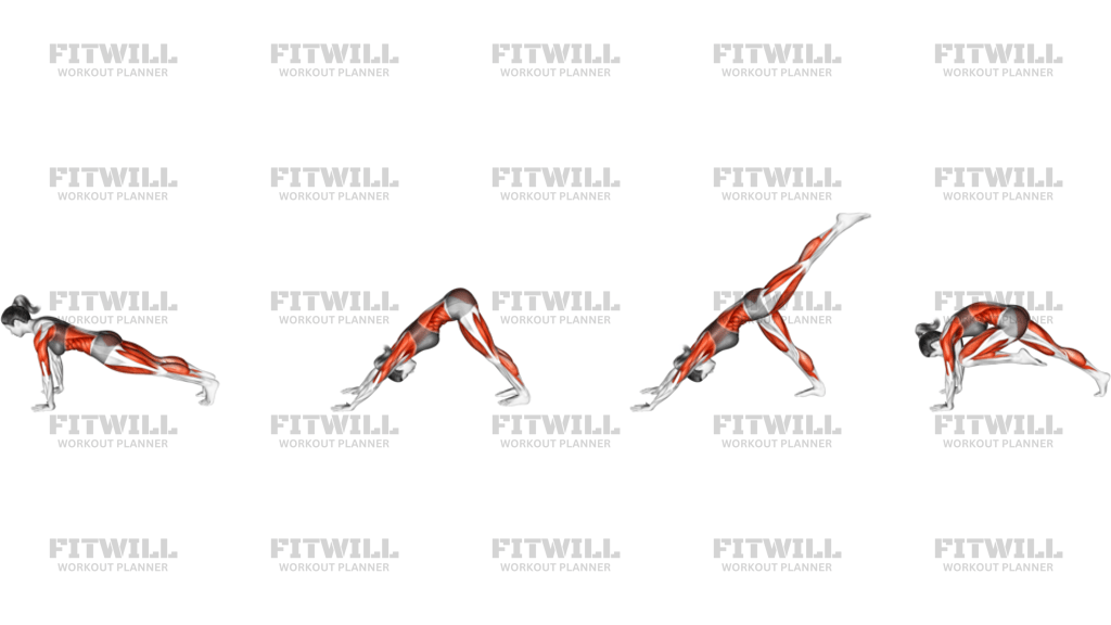 Tiger Curl Pose