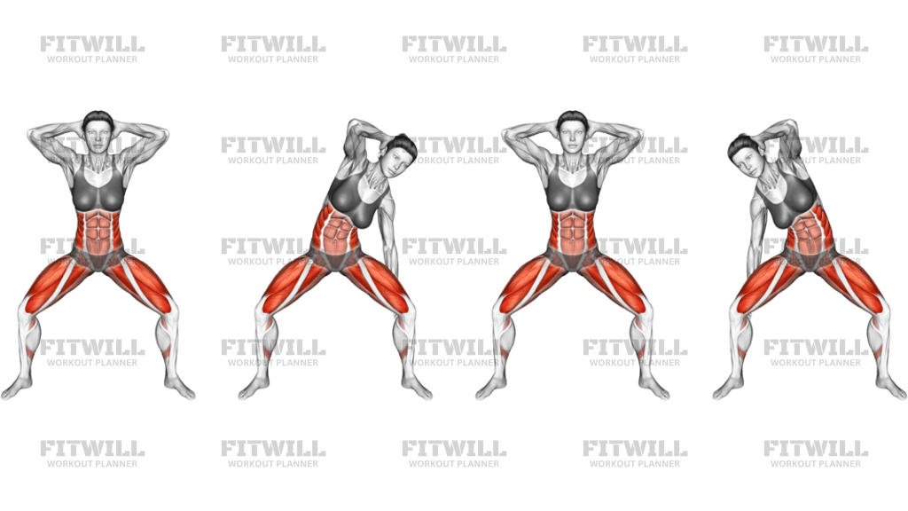 Half Squat Side Reach