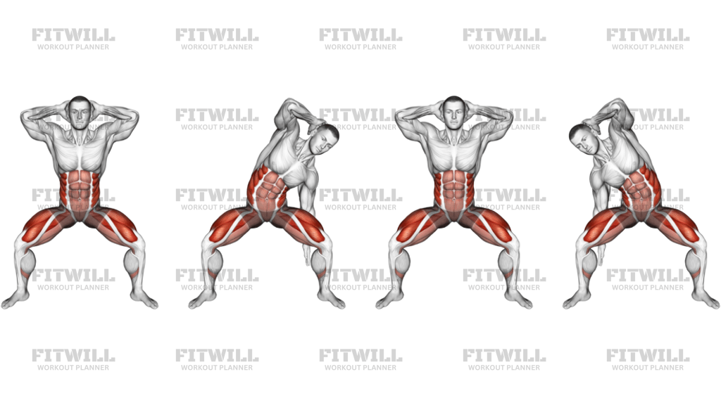 Half Squat Side Reach