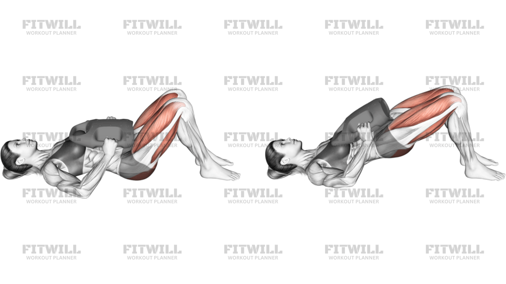 Glute Bridge S Lahví