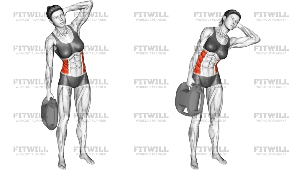 Bottle Weighted Side Bend