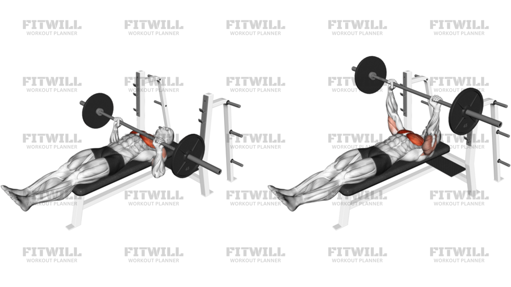 Barbell Larsen Bench Press