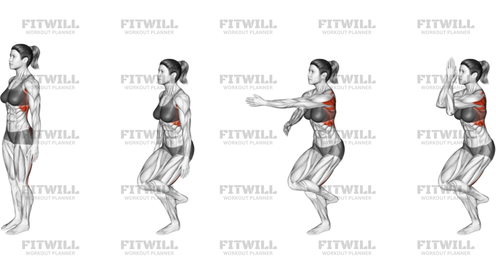 Eagle Pose Garudasana
