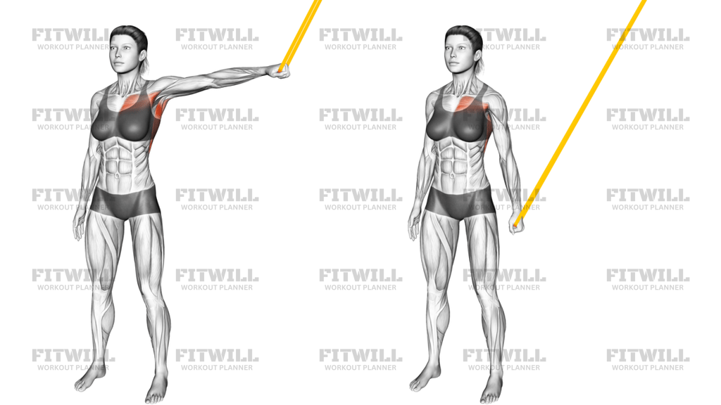 Resistance Band Shoulder Adduction
