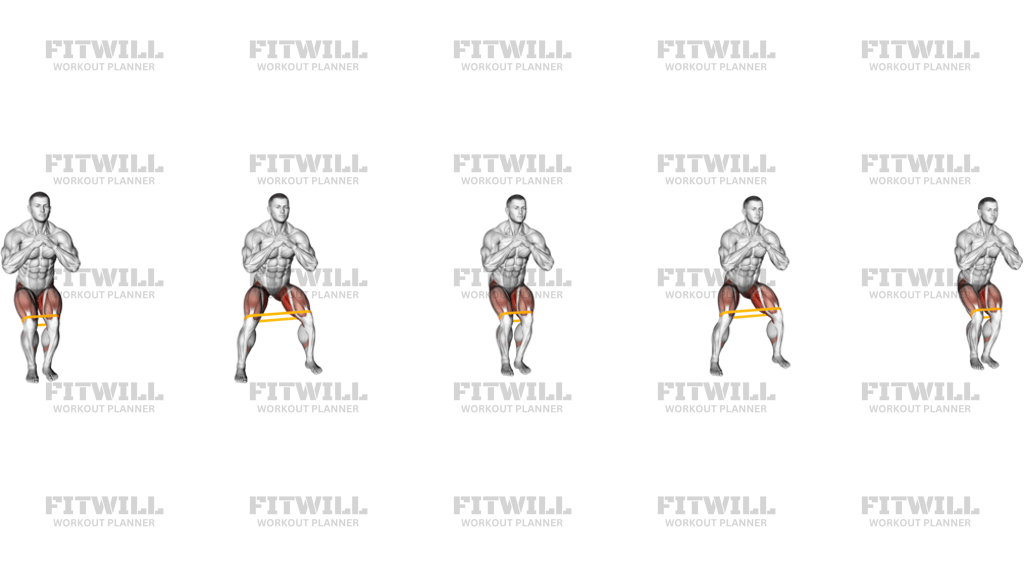 Resistance Band Lateral Walk