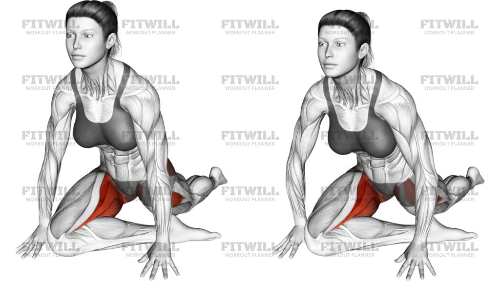 Half Pigeon Hip Stretch