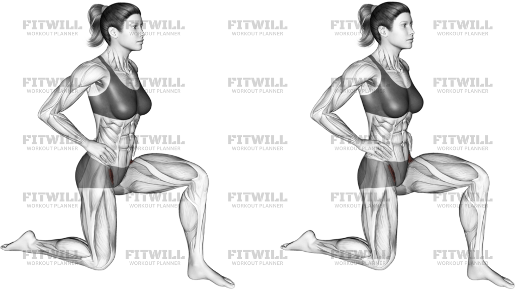 Kneeling Iliopsoas Stretch