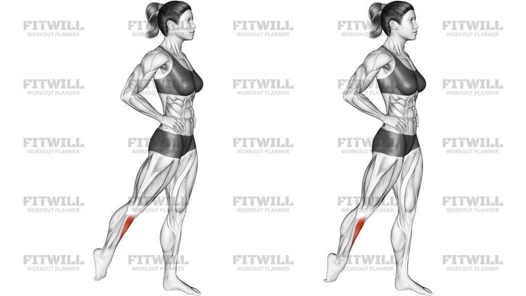Standing Tibialis Anterior Stretch