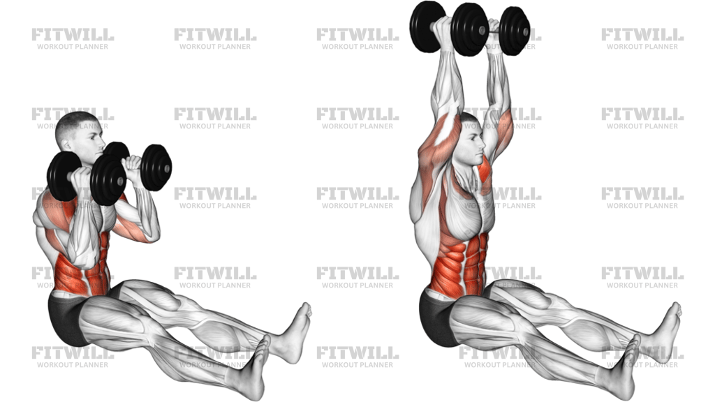Dumbbell Z-Press