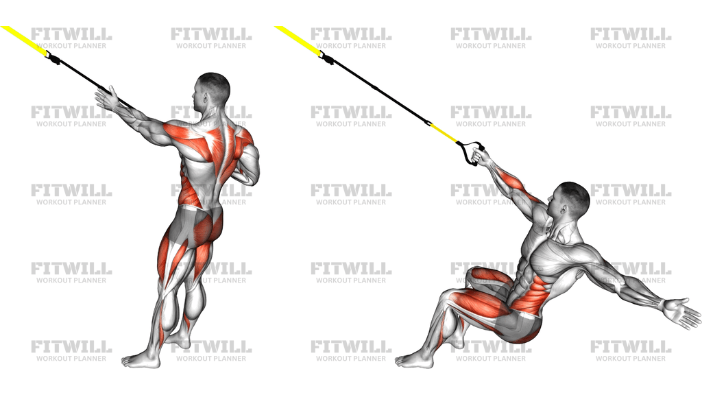 Suspender Squat Power Pull