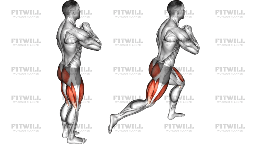 Reverse Lunge High Knee