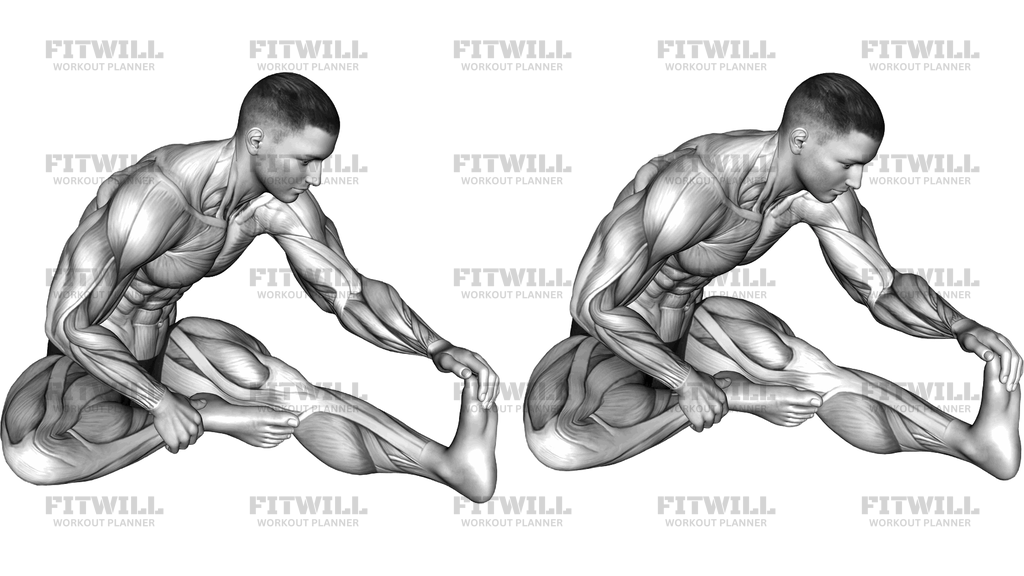 Seated Single Leg Hamstring Stretch