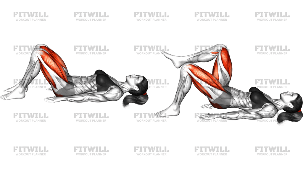 Alternate Single Leg Glute Bridge