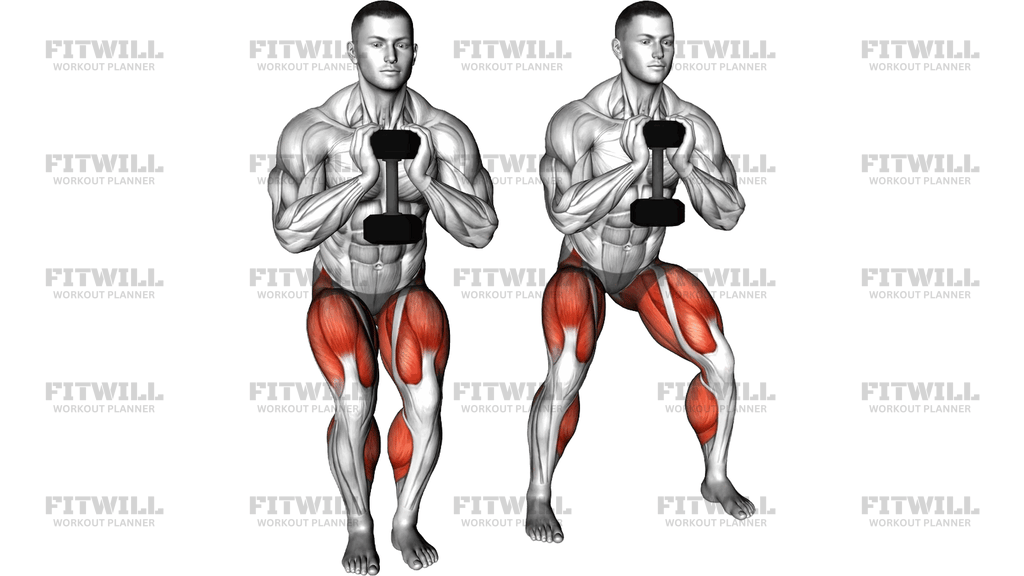 Dumbbell Lateral Walk