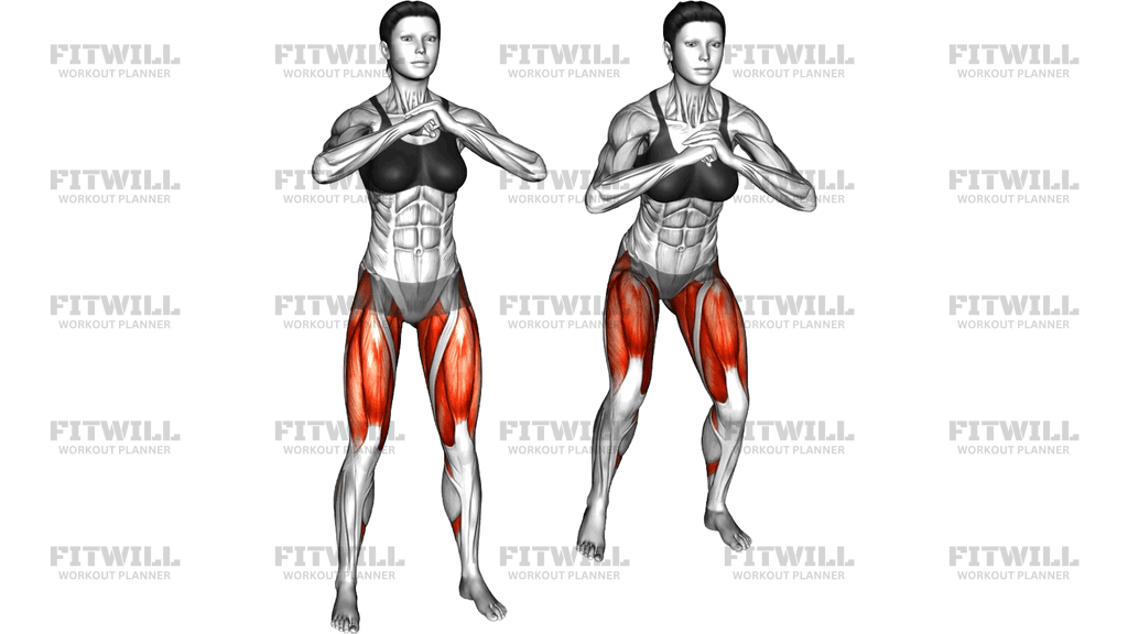 Squat Leg Side Lift