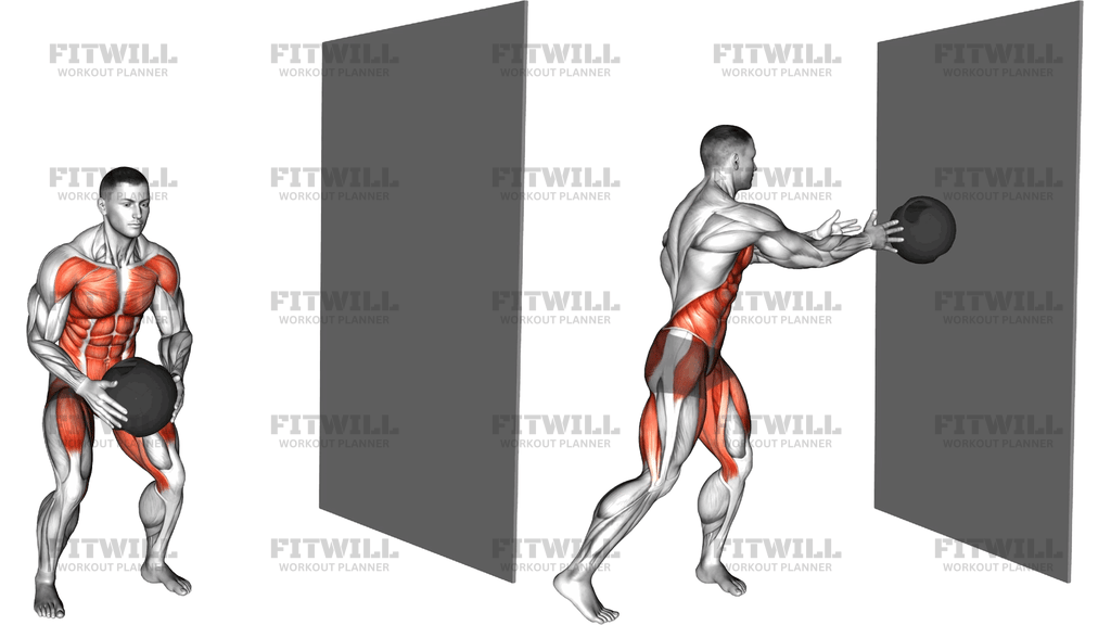 Medicine Ball Rotary Throw