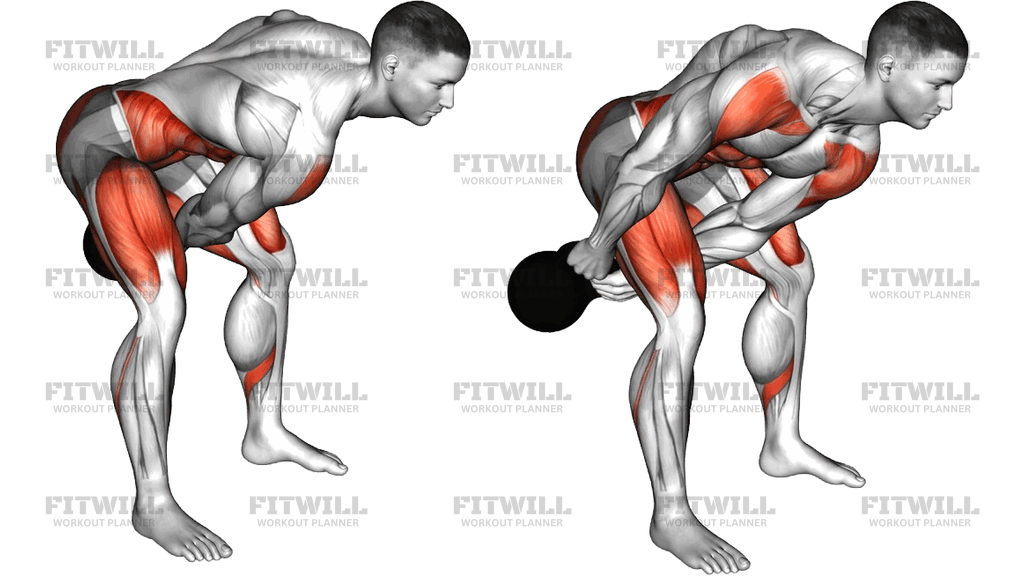 Kettlebell Figure 8 Swing