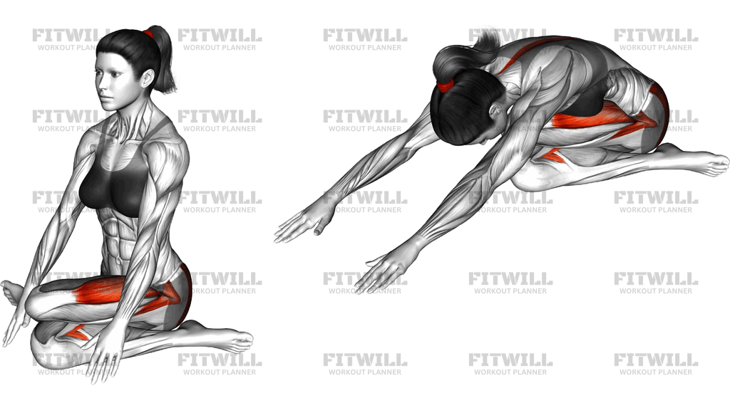 Crossed Legs Hip Stretch