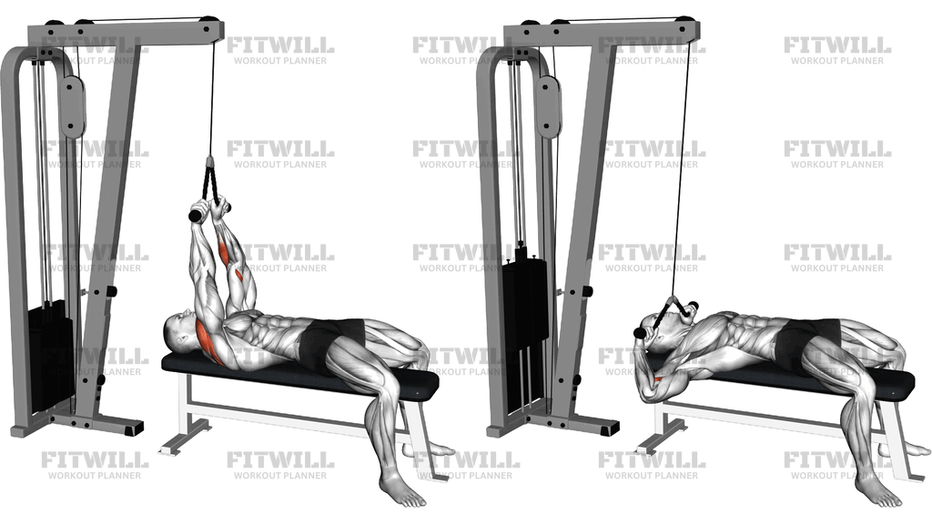 Cable Lying Face Pull