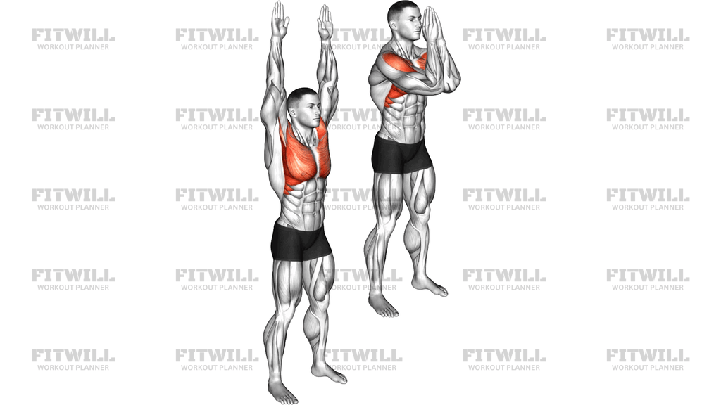 Elbow Touch And Press Up