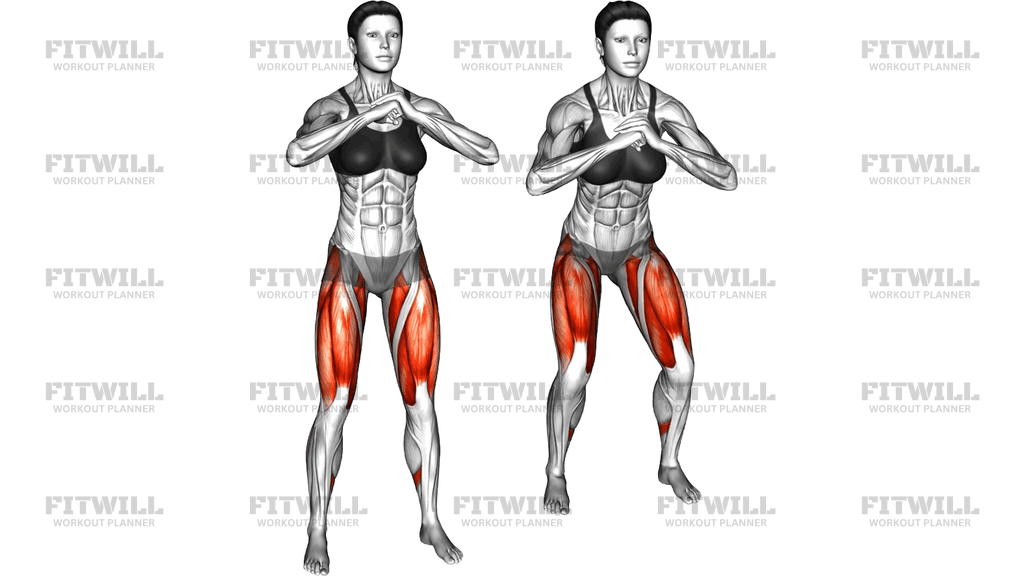 Squat Side Pendulum Leg