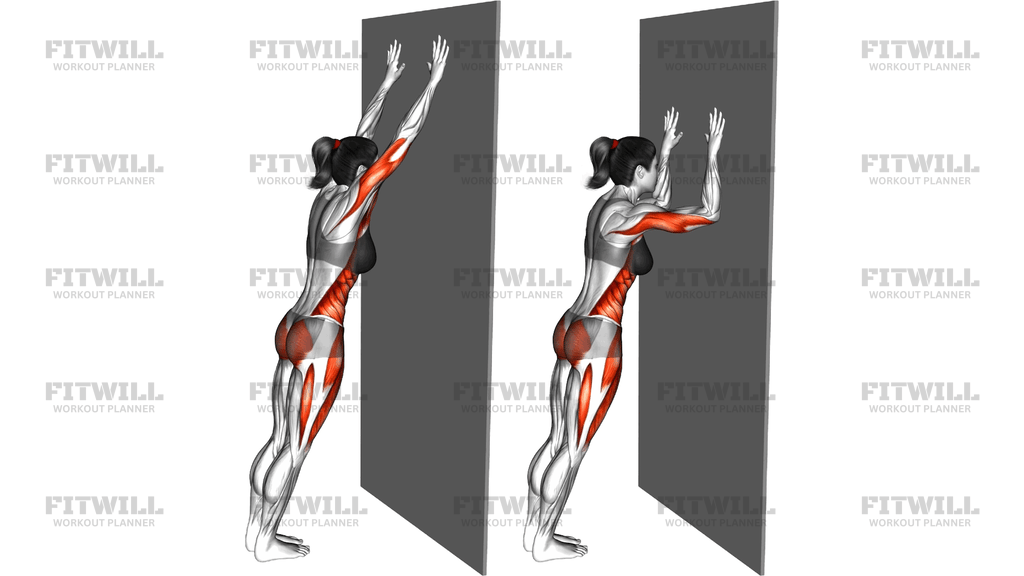 Forward And Top Wall Push