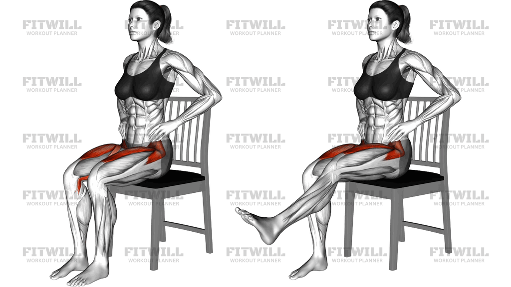 Single Leg Lift On A Chair