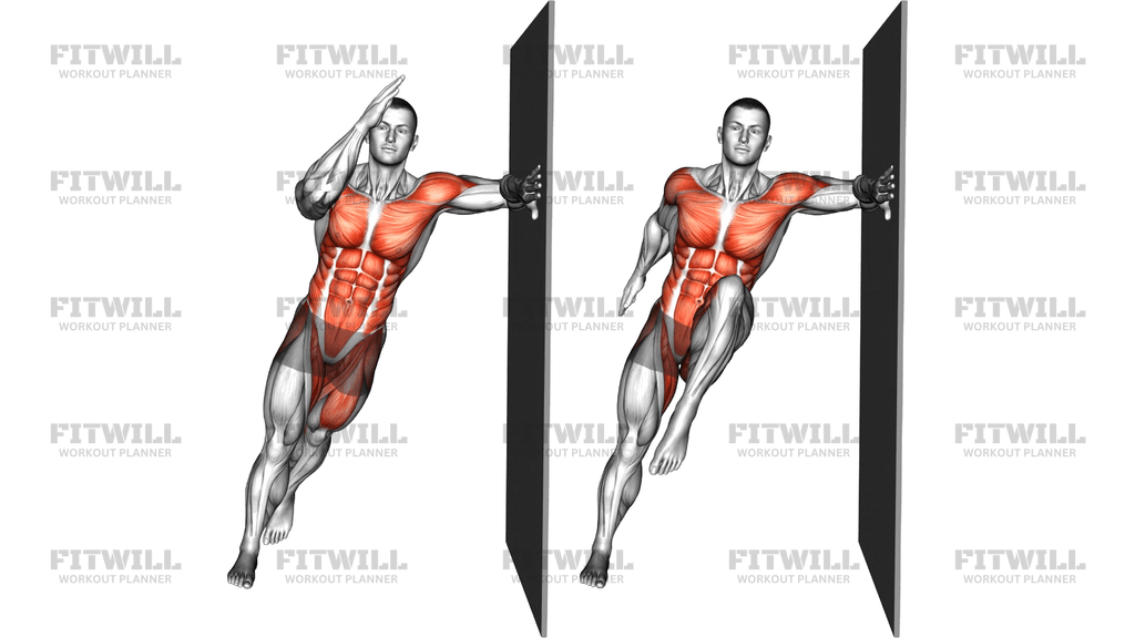Side Plank Single Knee Drive